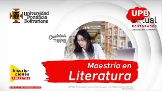 Maestr&iacute;a en Literatura | UPB Virtual