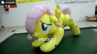 PVC pony inflatable toy