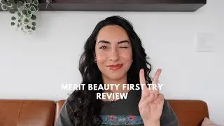 GRWM - Merit Make Up Haul 💄, Gloss Lipstick, Favorite Bronzer Stick, Natural Make Up Look ✨ Glam