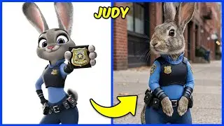 ZOOTOPIA 2 en la VIDA REAL 😱 + Adivina la VOZ...! 🔊😍 Judy🐰 Nick🦊 Gary🐍 Flash🦥