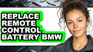 How to Replace Remote Control Battery Bmw - Step by Step