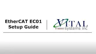 EtherCAT Mach4 EC01 Setup Guide