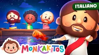 PIETRO, GIACOMO e GIOVANNI SULLA BARCA | Canzoni per Bambini | Macakitos