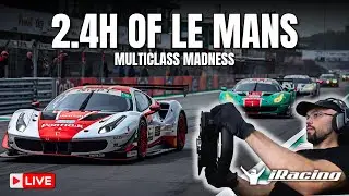 IMSA Endurance Race at 24 Hours Of Le Mans Track with LMP2