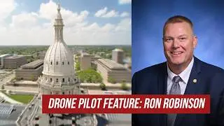 Michigan State Capitol Dome Inspection | Drone Brothers Aerial Survey with Ron Robinson