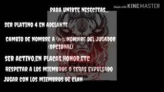 Reclutamiento para el clan 
