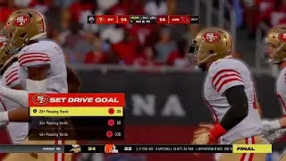 SF 49ERS vs CARDINALS | 2nd Half | Madden 25 Gameplay | Face Of Franchise | DJ DIXON QB#10
