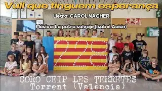 ✍️🏽🎤Vull que tinguem esperança. Homenaje Valencia 🎶La potra salvaje de Isabel Aaiún #dana #valencia