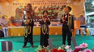 Pidato perpisahan dalam 3 bahasa||indonesia arab inggris ||pentas seni dan pelepasan angkatan 9 