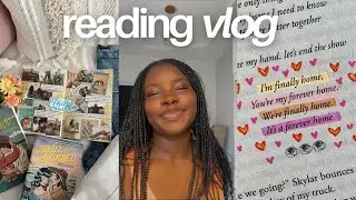 vlog: a very bookish week in my life (send help or more books)