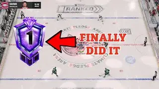 The 3rd Period That Got Me DIAMOND RANK IN NHL 26 HUT