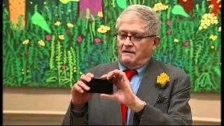 iPad drawings in David Hockney's Royal Academy exhibition