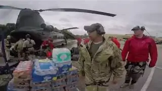 B-Roll: Alaska and California Air Guardsmen transported for rescue missions