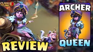 NEW Queen Of The Dunes Skin Review! (Clash Of Clans)