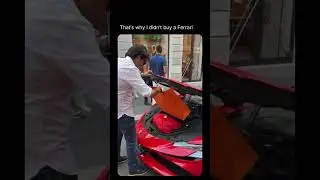Ferrari Problems: Can&rsquo;t Even Fit the Shopping Bags
