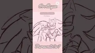Sonic quiere un beso 💋 #shorts #sonadow #shadonic #duraznito7w7 #comic #fanfic