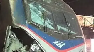 Investigators looking at marking on Amtrak 188 train