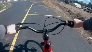 Riding the Phatmoto 4 stroke Bike!