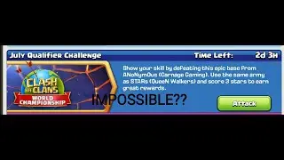 Juli Qualifier Challenge How to beat this Challenge !! Impossible? #COC