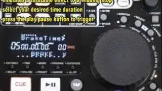 DENON D9000 BRAKE platter EFX