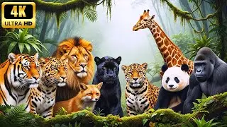 Top 50 Rare Animals in the Forest Searching for Food | Relaxing Nature Sounds 4K ASMR