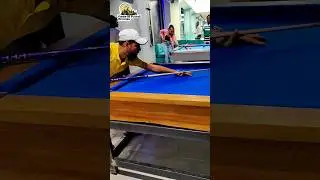Playing Billiard on Blue Table at Le Premier shopping mall Gombe Kinshasa | Views of Places Official