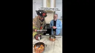 Emergency Fire Blanket Demo with Firefighter Matt