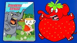 Making ITALIAN BRAINROT 🍓 Strawberry Elephant Game Book📚 (➕ Steal a Brainrot Squishy）DIY 브레인로트
