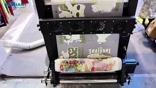 BF-60U3-S1 Special DTF Printing Solution - Perfect Combination of Flocking &times; Hot Stamping &times; DTF