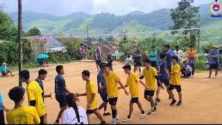ကရင့်ရိုးရာလက်ချီပွဲ ​ယောက်ကျားပွဲ​ဘော်လီ​ဘော KMRHS vs TKAT  volleyball game 🔥🔥🔥🏐