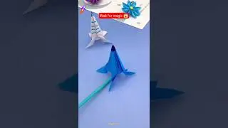 Diy paper flying rocket activities video🚀Easy kids craft🚀🪀#shorts #trending #craft #kids #diy #funny