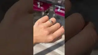 .65ctw Old European Cut Diamond Trilogy Ring
