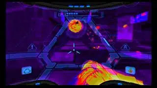 Metroid Prime 100% FUSION SUIT Hypermode Walkthrough part 13, 720p HD (NO COMMENTARY)