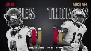 Julio Thomas vs Michael Thomas Fantasy Comparision