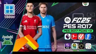 PES 2017 PC PATCH 2026 BY HANO !! GAMEPLAY PES 2026 DI ANDROID 15 !! SNPADRGAON 7+GEN3 !! WINLATOR
