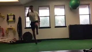 Single Leg Lateral Hop and Stick