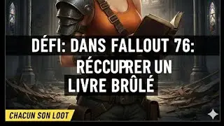 Récupérer livre brûlé - Défi Fallout 76