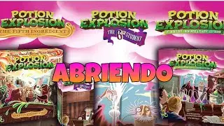 POTION EXPLOSION Y EXPANSIONES | Dentro de la caja | UNBOXING