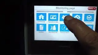 Screw Compressor 15bar Password Controller HMI Inovance Lasercutting 