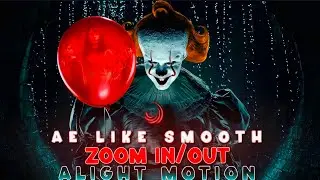 AE inspired Smooth Zoom in/Out in Alight Motion (XML)