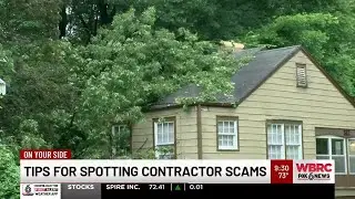 Tips for spotting contractor scams