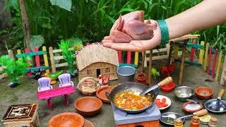 Mini Chicken Curry Recipe | Miniature Dhaba Style Chicken Curry | Mini Foodie