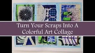 Creative Scrap Paper Collage