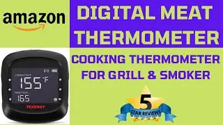 Digital Meat Thermometer | Cooking Thermometer for Grill & Smoker | Cooking Hacks | #gadgets