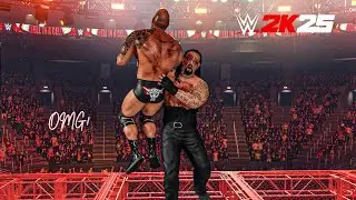 WWE 2K25 - Hell in a Cell Match 💀 Undertaker vs The Rock