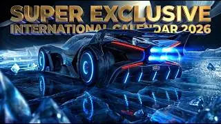 💎 DimaF  BUGATTI BOLIDE ⭐️ Cosmic Journey — Exclusive Video Calendar 2026 🏎️🌌