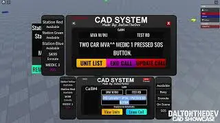 Roblox DISPATCH SYSTEM (Pagers / Fire / Police / EMS)