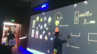 Interactive Projector Games Interactive wall Hologram Projection Indoor Virtual Kids Gaming