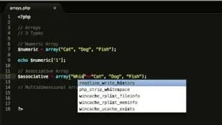 PHP 101 #2 - Arrays
