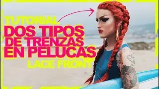 TUTORIAL TRENZAS RAIZ EN PELUCAS LACE FRONT